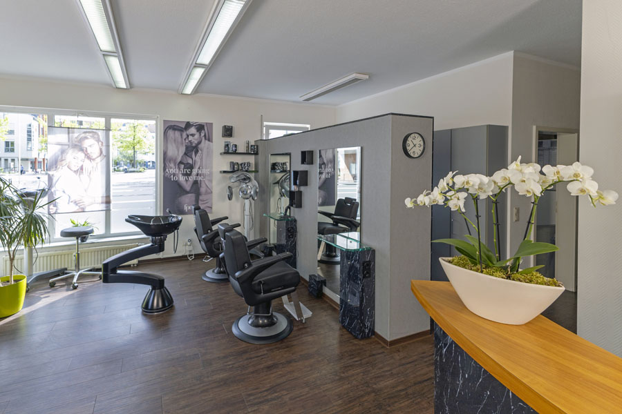 Salon von innen